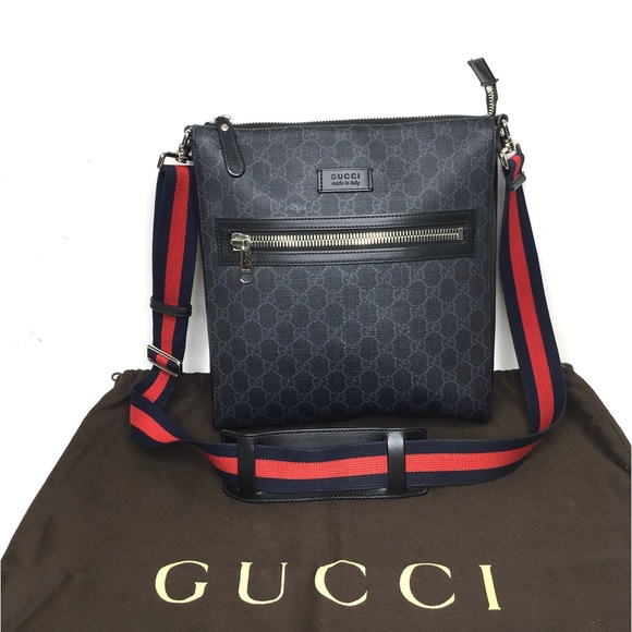 Gucci authentic unisex black crossbody bag - Picture 4 of 16